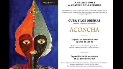 Aconcha. Cuba y los Orishas. Invitation vernissage
