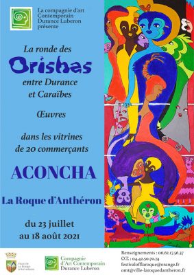 Aconcha. La Ronde des Orishas entre la Durance et la Caraïbe