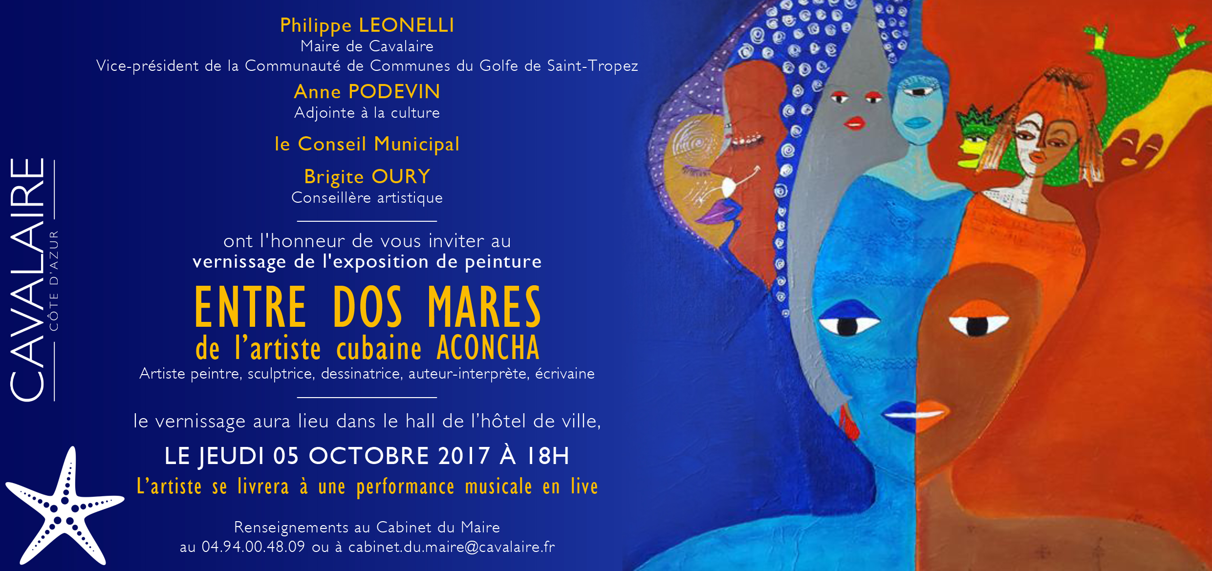ACONCHA Carton d'invitation