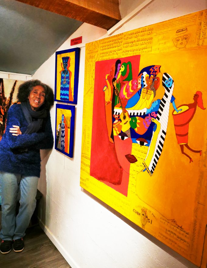 Aconcha artiste cubaine exposition L’Art dans tout ses états à Banne en Ardèche